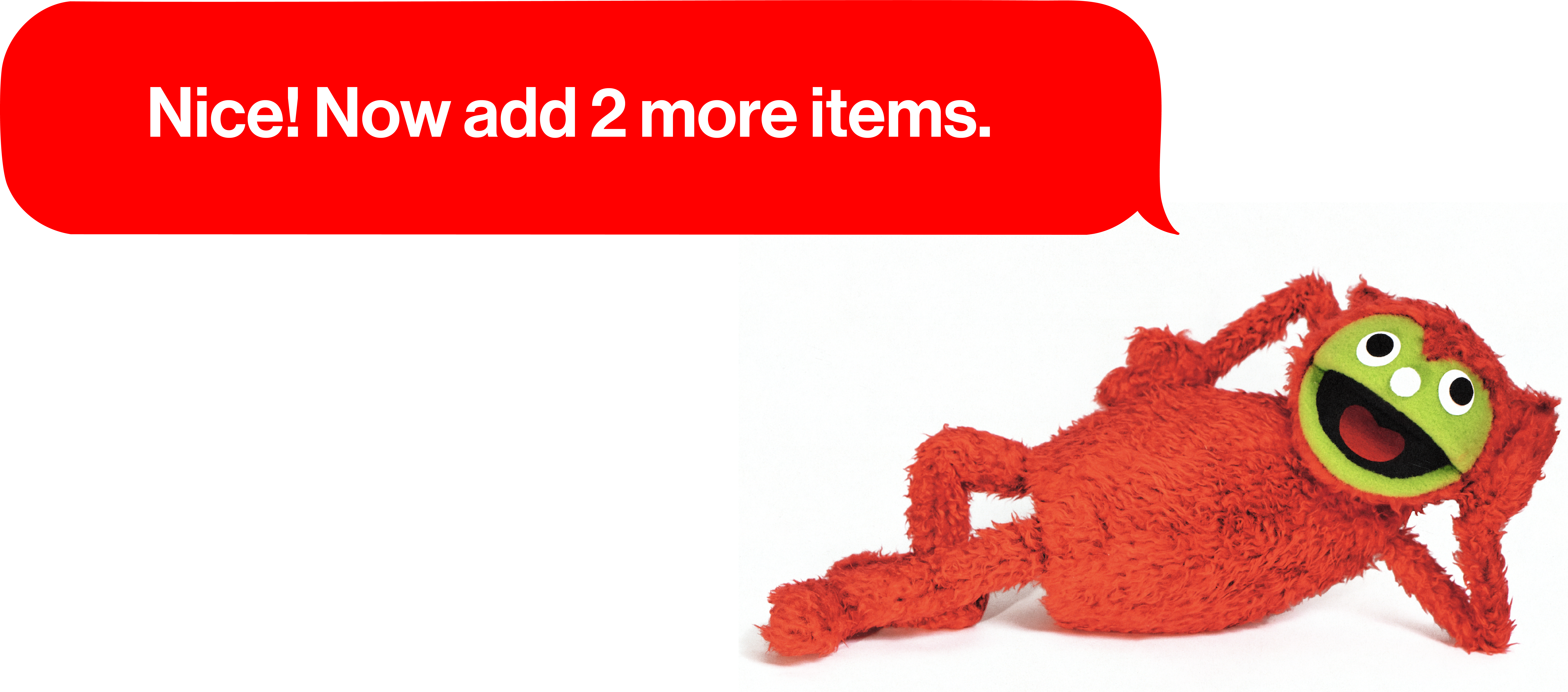 Add 2 items