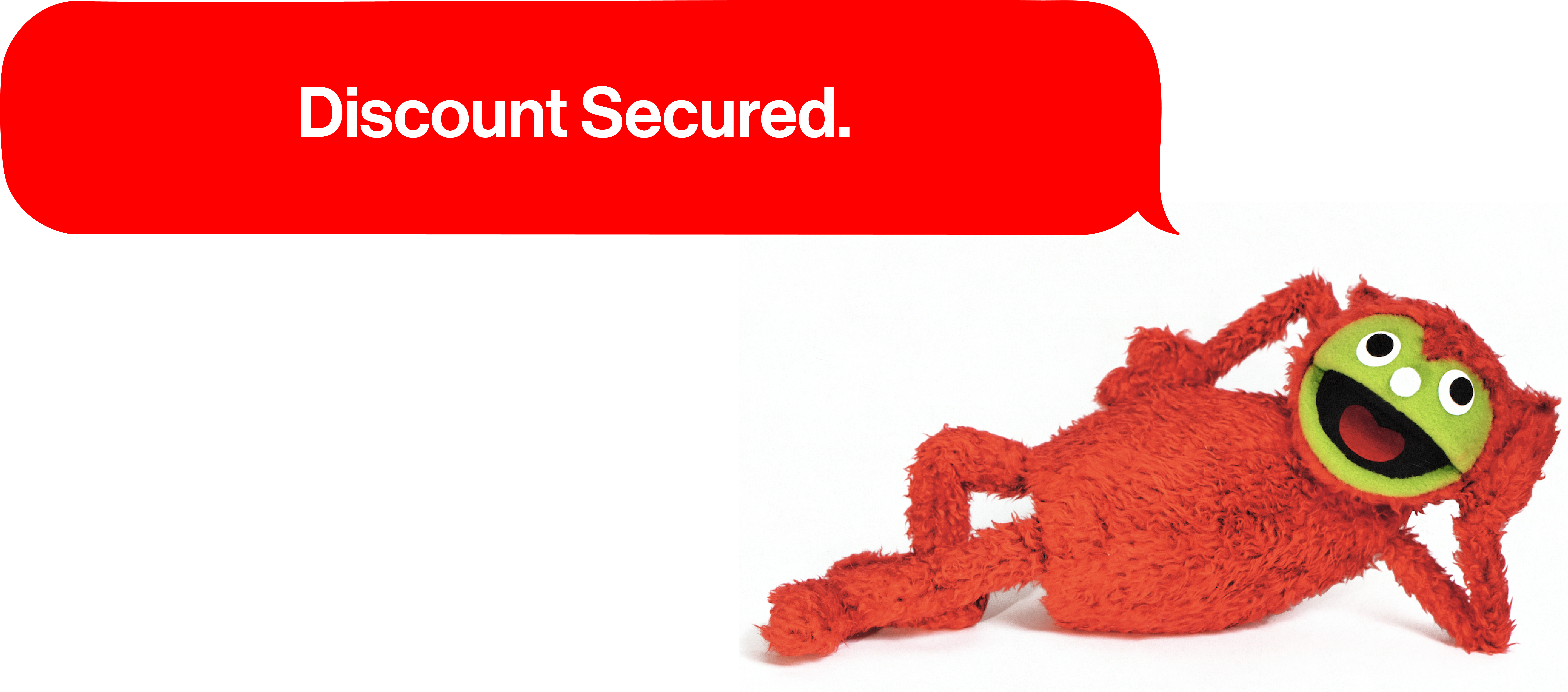 Discount achieved!